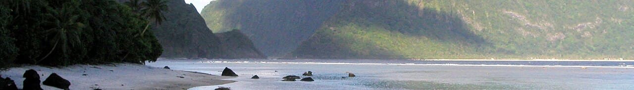 American Samoa landscape