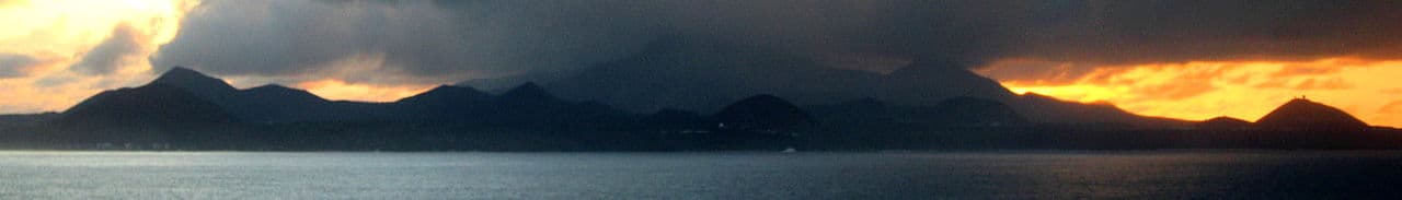 Saint Helena, Ascension and Tristan da Cunha landscape