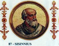 Pope Sisinnius